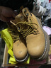 骆驼（CAMEL）休闲增高厚底户外工装男士大黄靴 G13W076024 沙漠黄/咖啡 39  实拍图