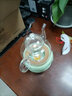 康韵 花草茶具煮茶保温花茶耐热玻璃茶壶陶瓷温茶炉蜡烛加热底座家用茶壶温茶器 06款玲珑底座（青）带烛托+花茶壶 实拍图
