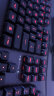 ROG 游侠2 RX PBT版 机械键盘 有线游戏键盘 RX红轴 RGB背光 键线分离  防水防尘键盘104键 黑色  实拍图