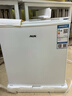 奥克斯（AUX）家用单门迷你小型冰箱 冷藏保鲜小冰箱 宿舍租房电冰箱 【国家补贴】BC-50P80 升级款 珍珠白 实拍图