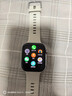华为HUAWEI WATCH FIT 4 悦动白氟橡胶表带 华为运动智能手表超轻薄大屏潮流运动蓝牙通话睡眠监测fit4 实拍图