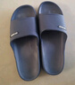 果洛菲（GUOLUOFEI）特大码凉拖鞋男女士夏居家浴室EVA洗澡防滑加肥加大藏青色 42-43 实拍图