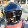 VCOROS大码4XL摩托车头盔双镜片揭面盔男女机车盔四季冬季防雾蓝牙骑行 店长推荐-星空黑（透明镜片） 4XL  (65-66cm) 实拍图