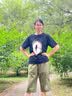 POUM休闲工装七分裤男士夏季潮流速干冰丝运动短裤TQ05牛油果绿M 实拍图