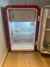 HCK哈士奇冰箱 【人气热销】107升小冰箱家用迷你单门客厅饮料冰柜1-2人冷冻冷藏两用宿舍冰箱130RDC 107L樱桃红|冷冻冷藏 实拍图