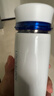 乐扣乐扣（LOCK&LOCK）不锈钢情侣学生保温杯菲特旋转盖轻量杯450ml白蓝 LHC4131WB 实拍图