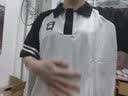 妙奕嘉polo衫女短袖宽松新款夏潮流半袖长款大码胖妹遮臀初高中学生t恤 B黑白撞色宽松polo衫 M 【建议 80-110斤】 实拍图