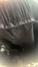 雪沐蓉美式复古工装裙女秋季2023新款松紧高腰a字显瘦中长款开叉半身裙 黑色 XL 晒单实拍图