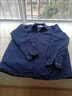 恒源祥秋冬季男士纯棉加厚衬衫夹棉保暖棉衬衣中老年加棉舒适爸爸外套男 11号 L 175/41 实拍图