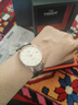 天梭（TISSOT）【咨询优价】瑞士手表魅时系列日历自动机械皮钢带男表 白盘镀金皮带T109.407.36.031.00 实拍图