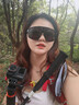 卡珀尼登山墨镜运动护目镜户外防风沙骑行眼镜女款防晒防紫外线太阳镜 炫彩黑【炫酷】【高品质】 实拍图