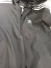 adidas经典三条纹运动连帽夹克外套男女春季阿迪达斯三叶草 黑色   M 实拍图