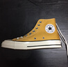 匡威（Converse）男鞋女鞋 ALL STAR系列经典帆布鞋休闲情侣休闲鞋学生板鞋 【Chuck70】经典三星标高帮 162050 37.5 实拍图