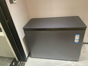 海尔（Haier）家用冰柜大容量顶开门卧式小型冷柜单温冷冻商用超低温深冷速冻柜 -38℃真风冷无霜丨241升丨玻璃面板丨净味抗菌 实拍图