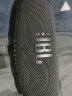 JBL CHARGE5 音乐冲击波五代 便携式蓝牙音箱+低音炮 户外防水防尘 桌面音响 增强版赛道扬声器  灰色 实拍图