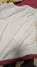 MARKLESS【安心品质】纯棉亲肤T恤男士纯色短袖打底衫5630 云峰白 M 实拍图
