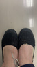 斯凯奇（Skechers）单鞋女鞋夏季透气舒适一脚蹬平底浅口轻便休闲鞋工作鞋100686 实拍图