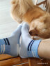 雪茜曼10双装男士袜子男夏季抗菌防臭薄款网眼透气吸汗条纹运动休闲袜子 晒单实拍图