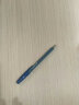 斑马牌（ZEBRA）橡胶杆圆珠笔 0.7mm子弹头原子笔中油笔 R8000 蓝色 10支装 实拍图