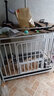 蔻丝【加粗全方管】狗笼子中大型犬一体带厕所分离金毛边牧拉布拉多笼 【三代110款雅白】15MM方管 实拍图