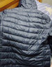 罗蒙（ROMON）轻薄羽绒服男短款秋冬新款男士轻便大码休闲纯色冬季保暖外套 1806黑色 XL (180) (推荐135-155斤) 实拍图