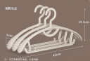 家掌柜衣架带钩多功能衣架无痕晾衣架干湿两用挂衣架成人儿童衣服架撑子 大衣羽绒服-宽肩无痕衣架5个 实拍图
