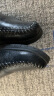 木林森（MULINSEN）男鞋商务休闲简约舒适套脚豆豆鞋男 黑色 42码 8028 实拍图