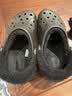 卡骆驰（CROCS）贝雅暖绒克骆格洞洞鞋|206633 黑/黑-060   39 (240mm)   实拍图