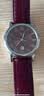 天梭（TISSOT）【官方授权店】 瑞士手表 新款卡森臻我系列1853石英小美人女表 酒红色皮带T122.210.16.373.00 实拍图