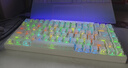 狼蛛（AULA）HERO 84HE磁轴键盘RT电竞游戏75配列客制化机械有线RGB霓虹灯箱五层填充网页驱动无畏契约8K回报率 白紫灯塔键帽【玉皇磁轴】-碳纤维定位板 实拍图
