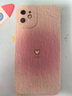英恺达 适用苹果11手机壳iphone11保护套全包防摔男女款创意保护壳爱心纹粉 实拍图