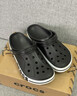 CROCS卡骆驰贝雅卡骆班|205089 黑色/白色-066 43(270mm)  实拍图