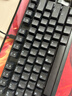 CHERRY樱桃 MX1.1黑曜极光 机械键盘 游戏键盘 悬浮式无钢结构 87键有线键盘 RGB灯效  黑色 茶轴 实拍图