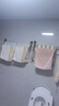 妙馨思吸盘浴室毛巾架杆免打孔浴巾架卫生间挂钩厕所厨房挂件置物架子 实拍图