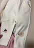 巴拉巴拉宝宝长裤女童婴儿裤子秋冬休闲裤儿童打底裤加绒男童 奶白10501 80cm 实拍图