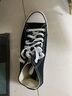 匡威（Converse）官方All Star经典帆布男女高帮休闲运动鞋黑色101010 101010/黑色 40 实拍图