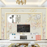 仟梵（qianfan） 墙衣壁纸欧式客厅电视墙背景墙卧室墙纸现代简约壁布影视墙布 无缝高亮真丝布 实拍图