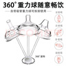 皇嗣适用可么多么奶嘴吸管奶瓶配件手柄握把重力球学饮杯一体式 吸管式奶嘴3滴 实拍图
