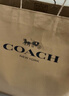 蔻驰（COACH）【品牌直供】女士LAUREL31中号手提单肩斜挎流浪包卡其棕色CV975 实拍图