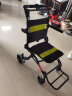 鱼跃便携式轮椅2000 铝合金老人轻便折叠手推儿童旅行飞机轮椅车 晒单实拍图