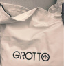 GROTTO[马伯骞同款]个乐黑石Hobo包 大容量托特包羊皮单肩包斜挎包 经典黑（金标） 晒单实拍图