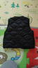罗蒙儿童羽绒马甲女童内穿保暖轻薄背心男宝宝外穿秋冬坎肩 黑色 110 实拍图