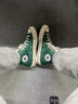 匡威（Converse）官方 1970S巴恩风穿搭运动帆布鞋丛林绿绿色168508C 绿/168508C 37 实拍图