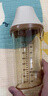 奶爸爸（Nicepapa）新生儿防胀气翻盖奶瓶宽口径PPSU3-7个月婴儿仿母乳奶嘴M码240ML 实拍图
