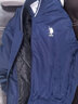 U.S. POLO ASSN.夹克外套男秋冬休闲男士立领飞行茄克宽松保罗上衣 深蓝 2XL  实拍图
