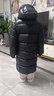 高梵黑金儿童羽绒服男女童装加长款鹅绒服官方加厚户外极寒亲子装外套 黑色（亮面-轻柔蓬松) 130 （加厚过膝 飞天鹅绒171g） 实拍图
