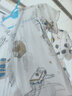 贝肽斯婴儿衣服夏季薄款连体衣短袖竹棉纱布新生婴儿哈衣爬服 太空旅行【50s竹棉 柔滑升级】 80cm 实拍图