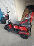 凤凰（Phoenix）炫酷电动三轮车家用小型老年代步电动车三轮车老人休闲电瓶车 600W丨48V13A黑金+续航约25公里 实拍图
