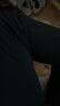 JEEP SPIRIT吉普休闲裤男春秋冰丝裤运动裤弹力夏季速干长裤 黑色直筒 XL  晒单实拍图