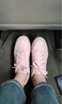 斯凯奇（Skechers）女小白鞋厚底增高休闲鞋网面透气运动鞋时尚春季款 99999863 白色/海军蓝色/WNV 38 实拍图